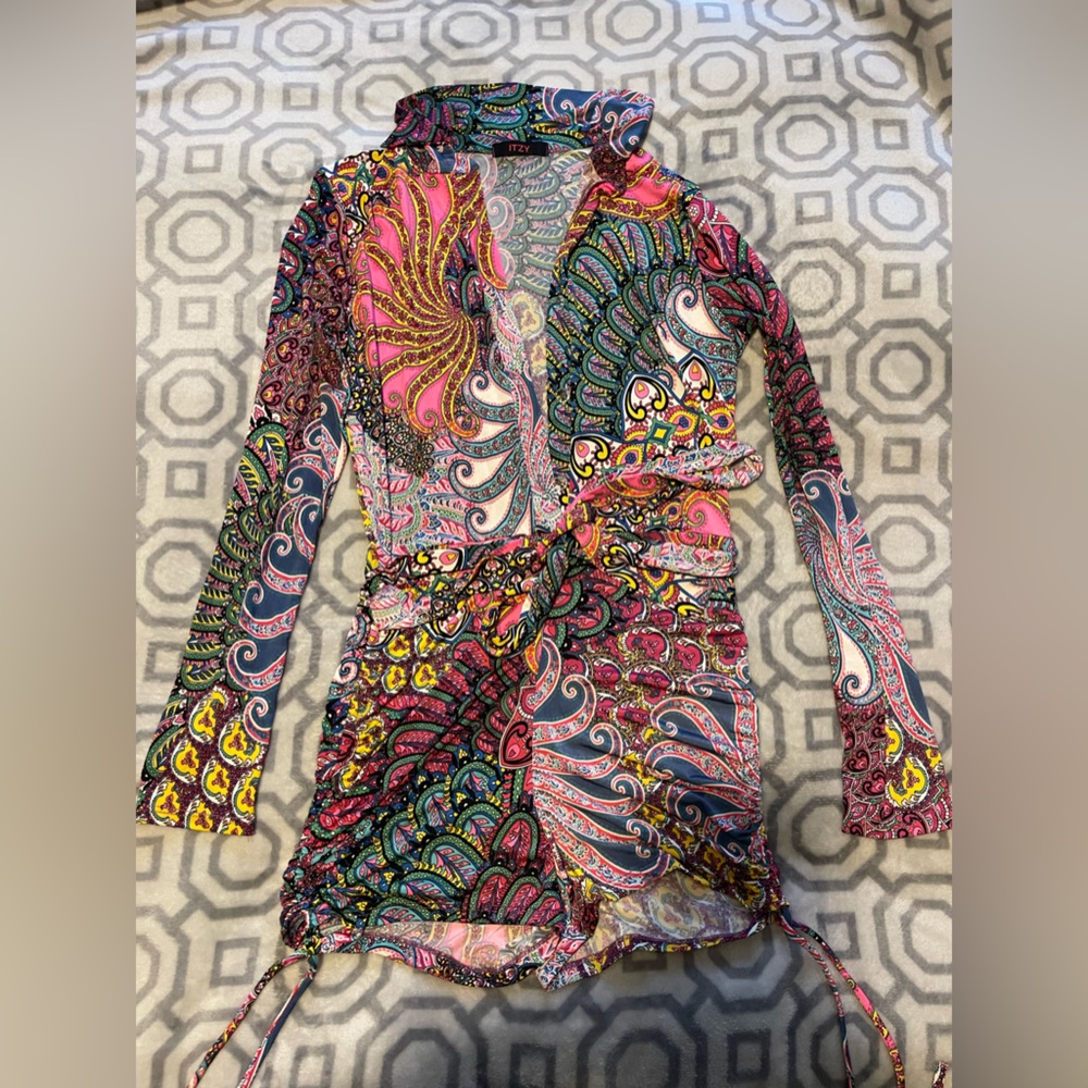 Colorful One piece long sleeve/ short romper